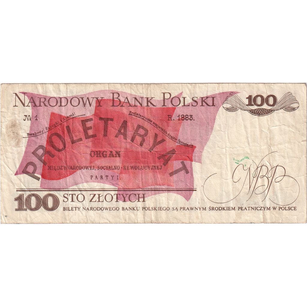 Polska, 100 Zlotych, 1986-12-01, VF(30-35)