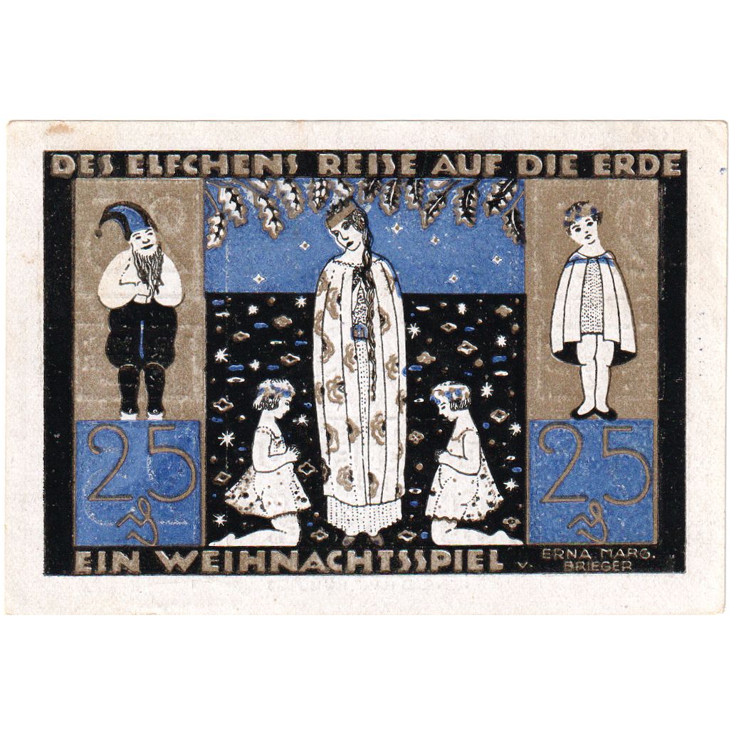 Germany, Langeln, 25 Pfennig, 1921-12-31, 28918, UNC(65-70)