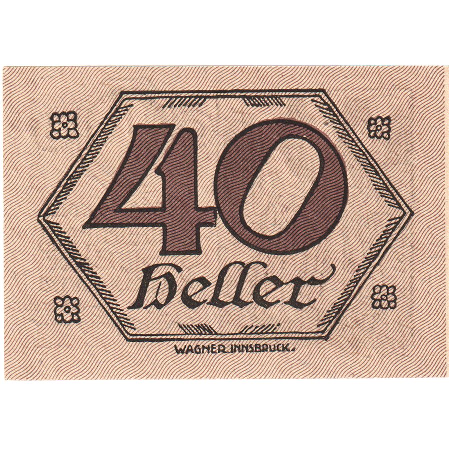 Austria, Brandenberg, 40 Heller, 1920-12-31, UNC