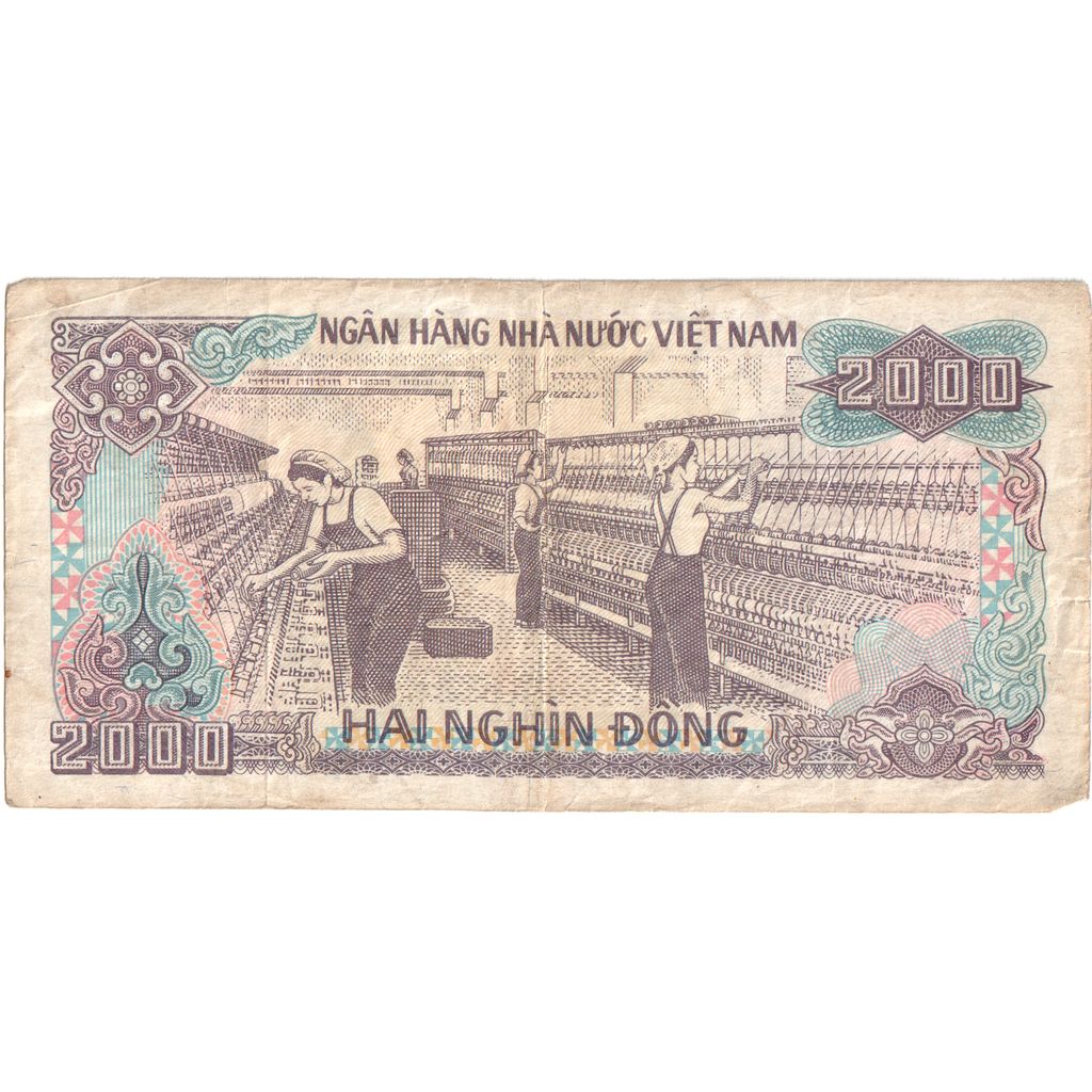 Vietnam, 2000 Dông, 1988, VF
