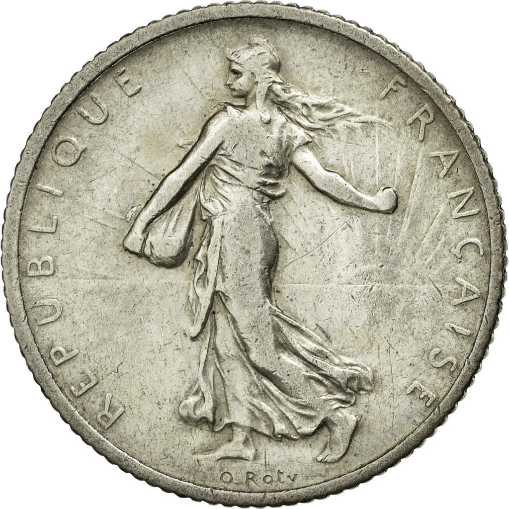Coin, France, Semeuse, Franc, 1906, Paris, , Silver, Gadoury:467