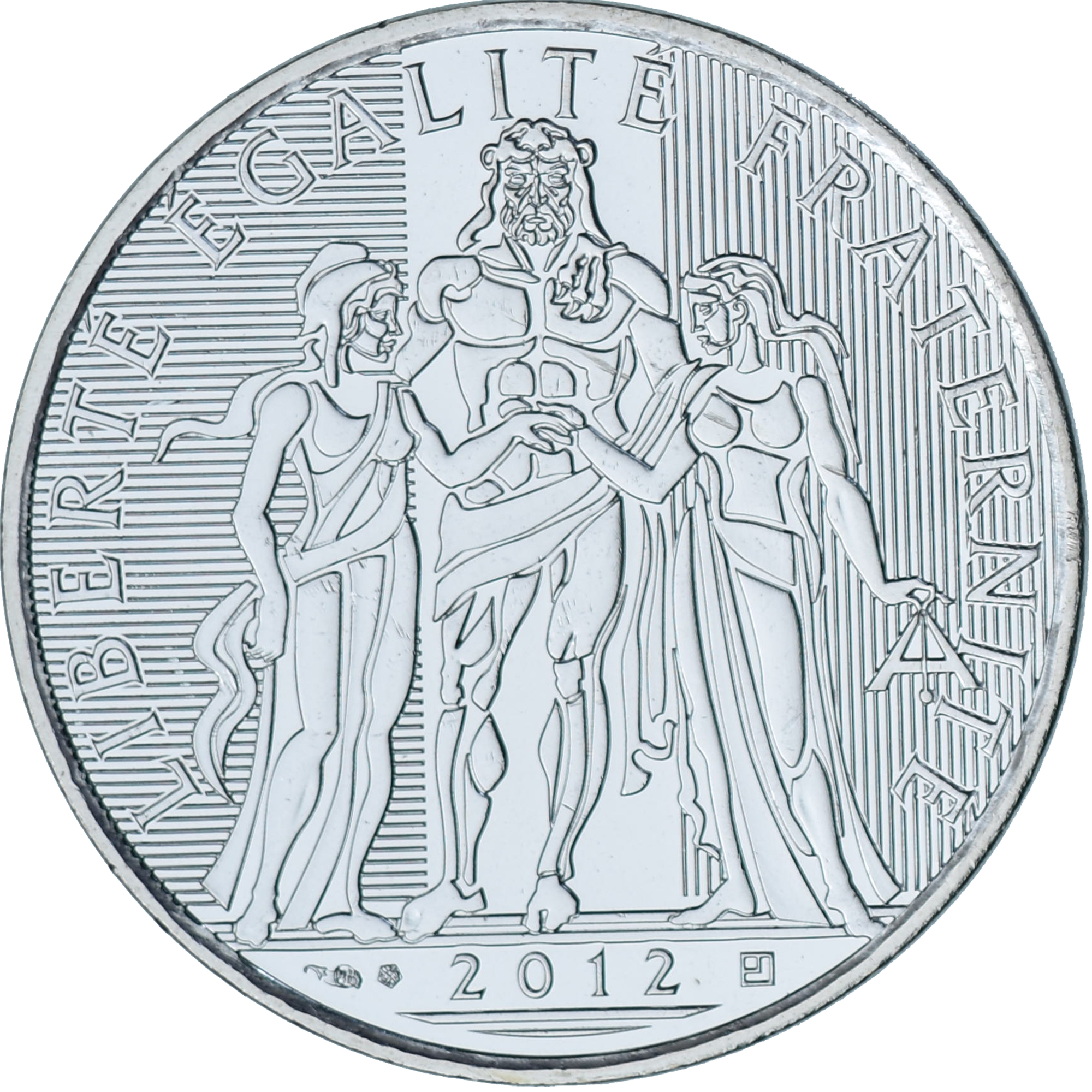 France, 10 Euro, 2012, Paris, Proof, MS(65-70), Silver, KM:2073