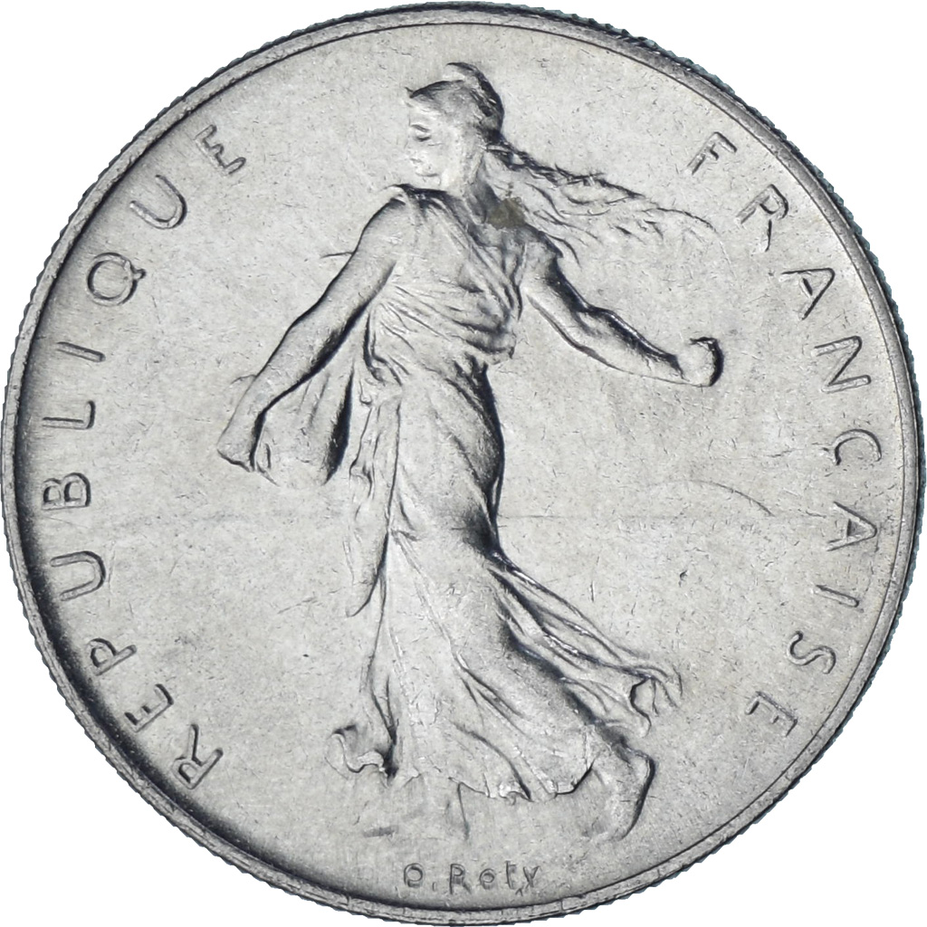 Coin, France, Semeuse, Franc, 1960, Paris, , Nickel, KM:925.1