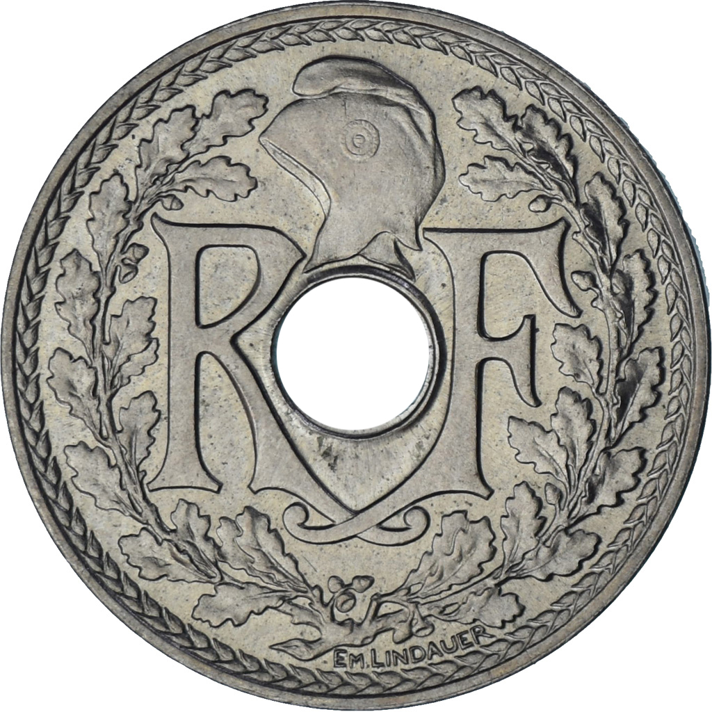 Coin, France, Lindauer, 25 Centimes, .1939., , Nickel-Bronze, KM:867b