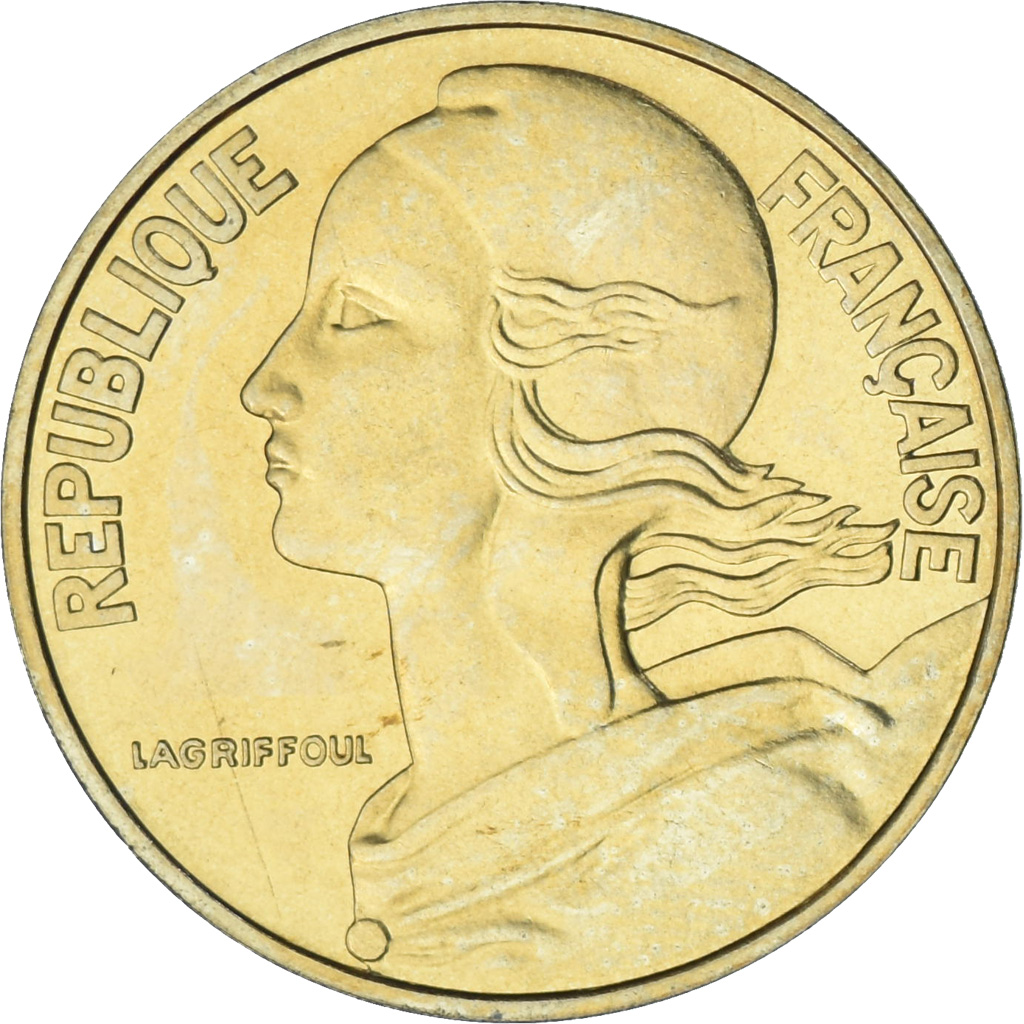 France, Marianne, 20 Centimes, 1984, Paris, , Aluminum-Bronze, KM:930