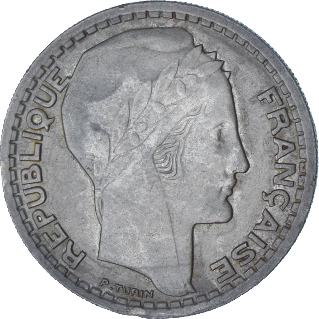 France, Turin, 10 Francs, 1946, Paris, , Copper-nickel, KM:908.1