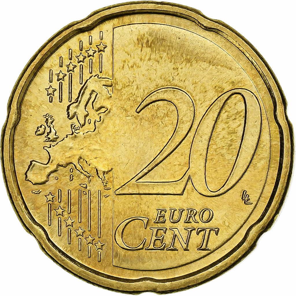 Slowakei, 20 Euro Cent, 2009, Kremnica, VZ, Messing, KM:99