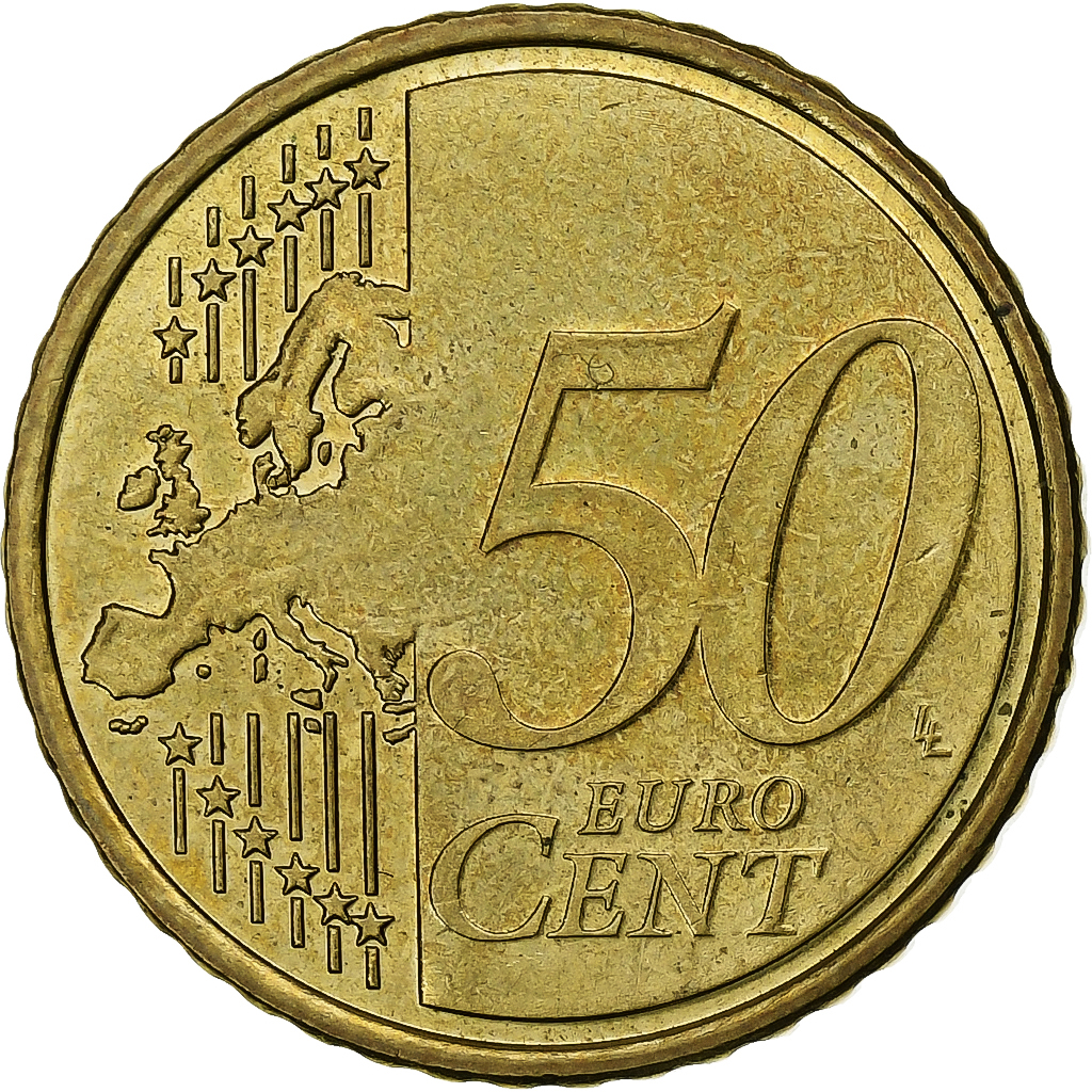 Slowenien, 50 Euro Cent, 2007, Vantaa, VZ+, Messing, KM:73