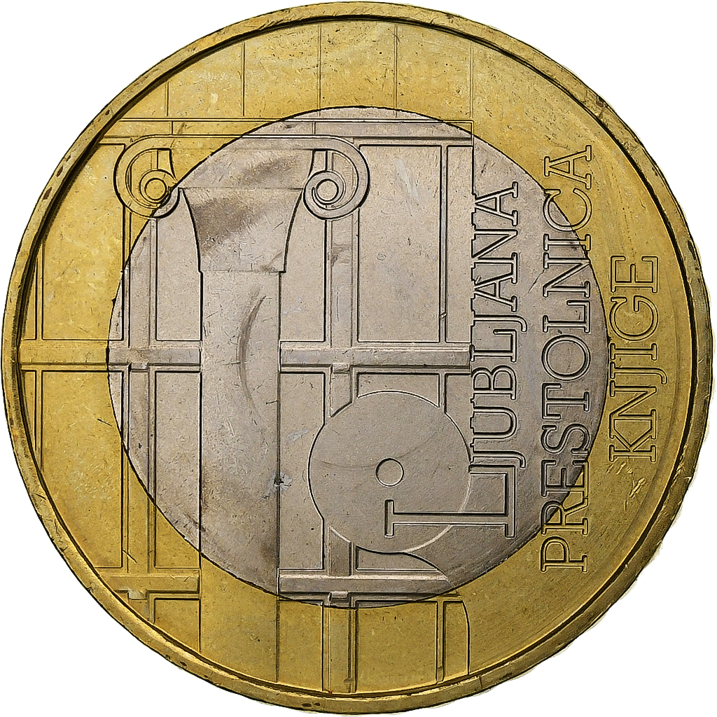 Slovenia, 3 Euro, UNESCO, 2010, , Bi-Metallic, KM:95