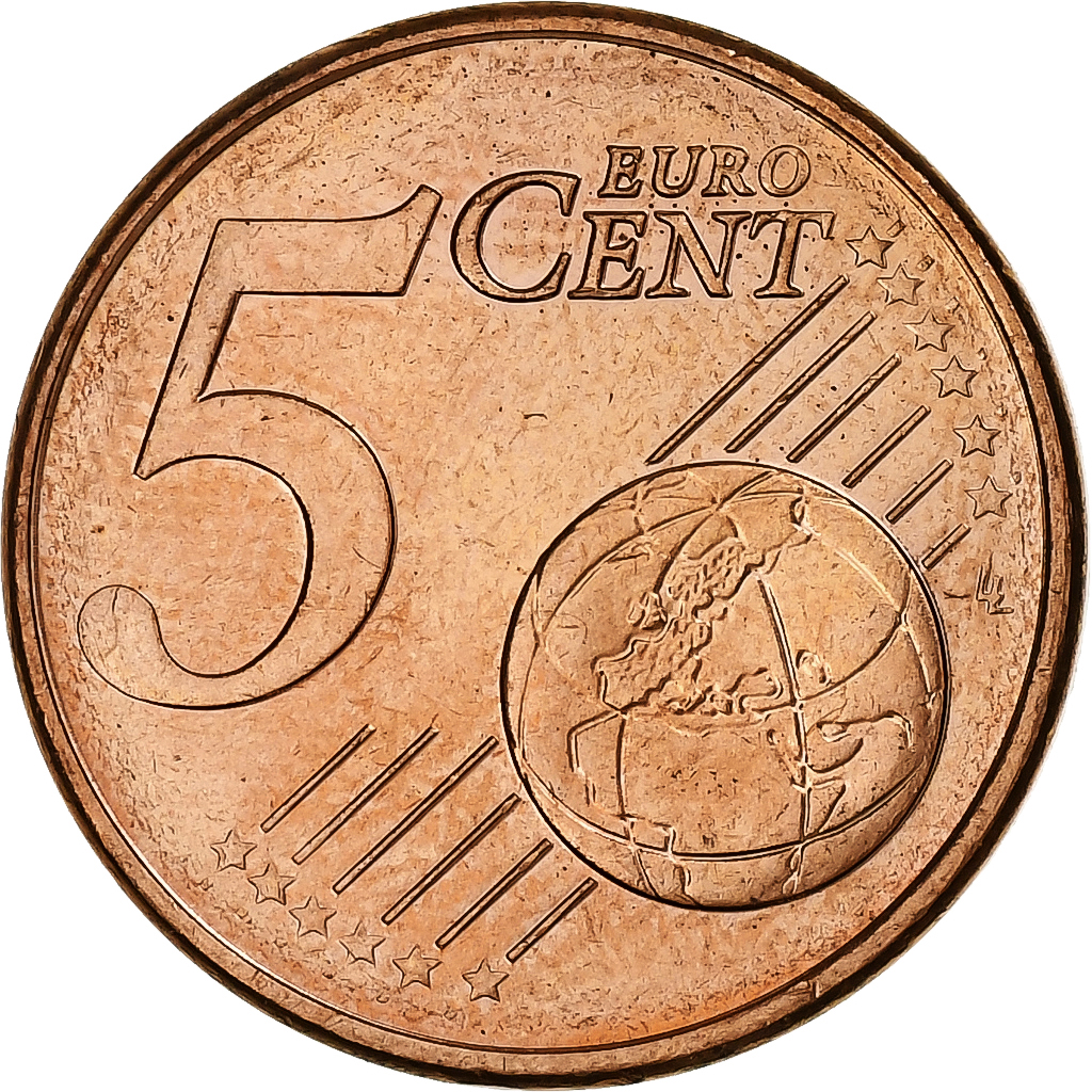 Griechenland, 5 Euro Cent, 2003, Athens, UNZ, Copper Plated Steel, KM:183