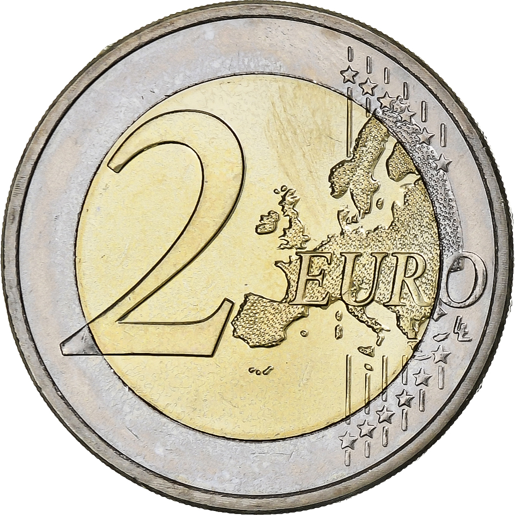 Luxemburg, 2 Euro, Hymne National, 2013, Utrecht, UNZ, Bi-Metallic, KM:New