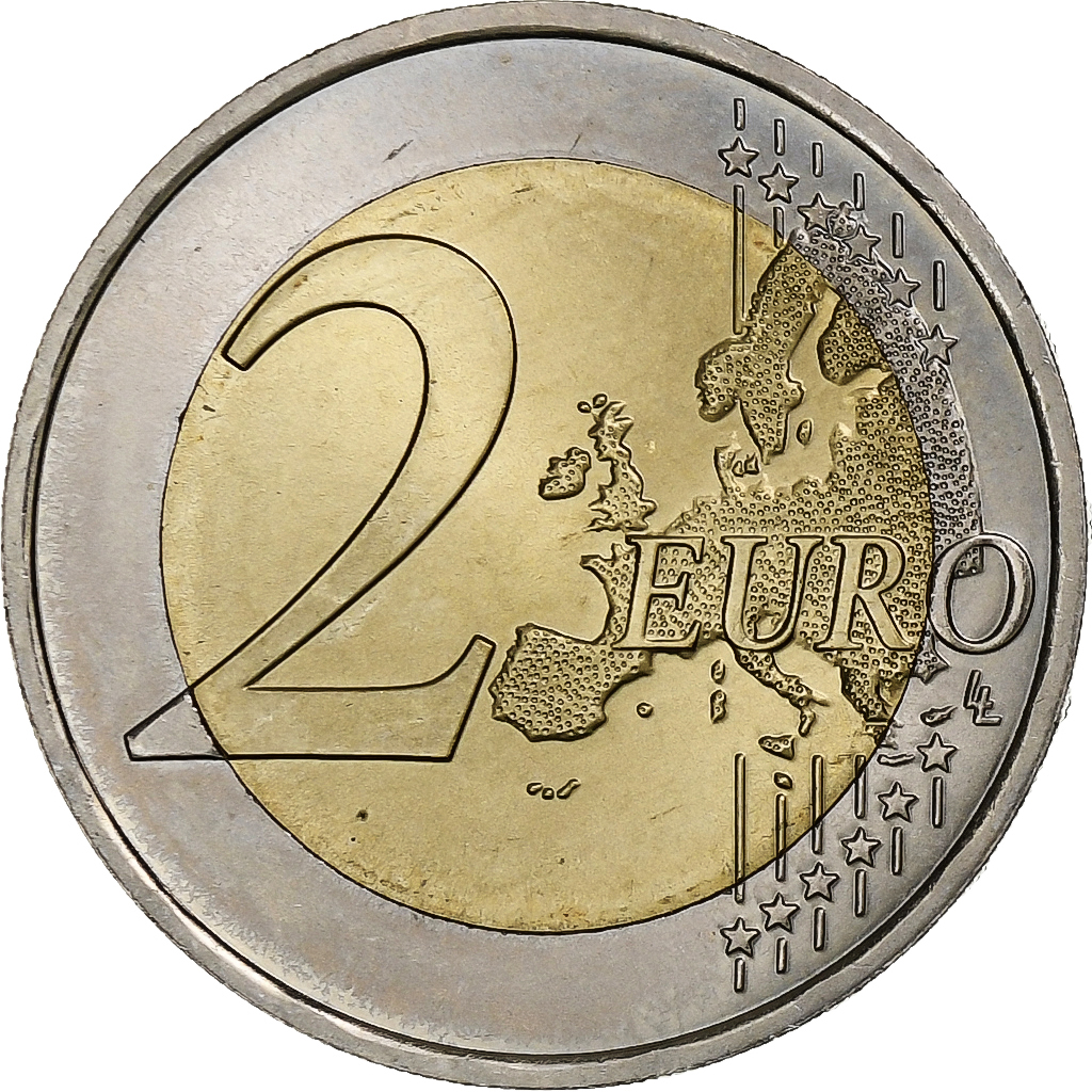 Luxemburg, Henri, 2 Euro, Grand-ducal, 2007, Paris, VZ, Bi-Metallic, KM:95