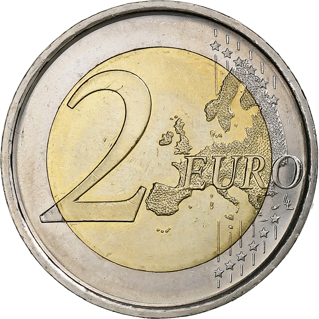 Spanien, 2 Euro, Parc Guell, 2014, Madrid, UNZ, Bi-Metallic