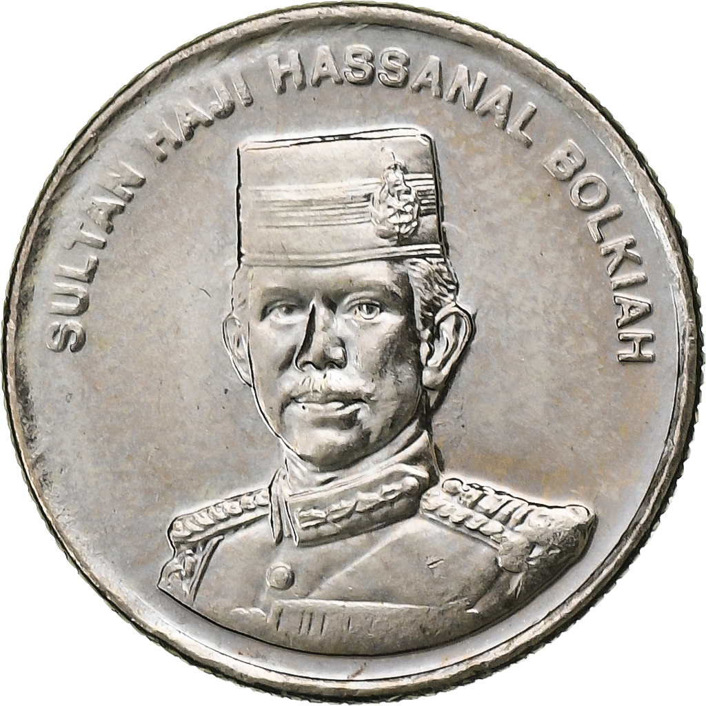 BRUNEI, Sultan Hassanal Bolkiah, 5 Sen, 2004, Copper-nickel, , KM:35