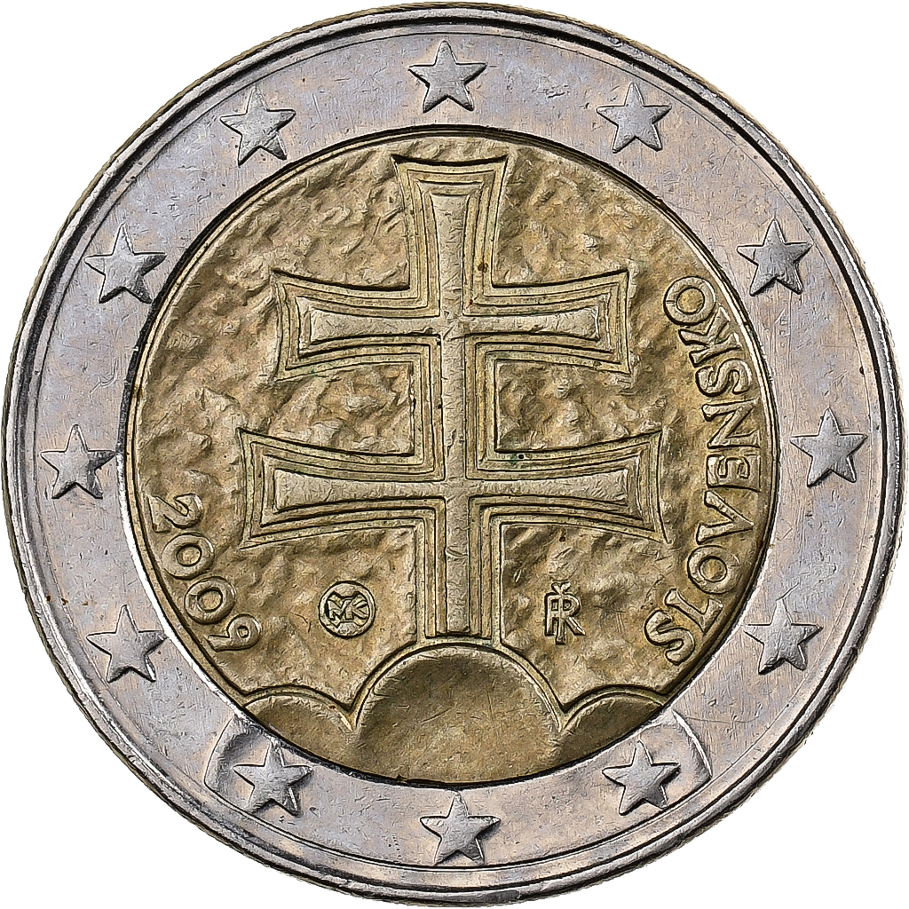 Slovakia, 2 Euro, 2009, Kremnica, Bi-Metallic, , KM:102