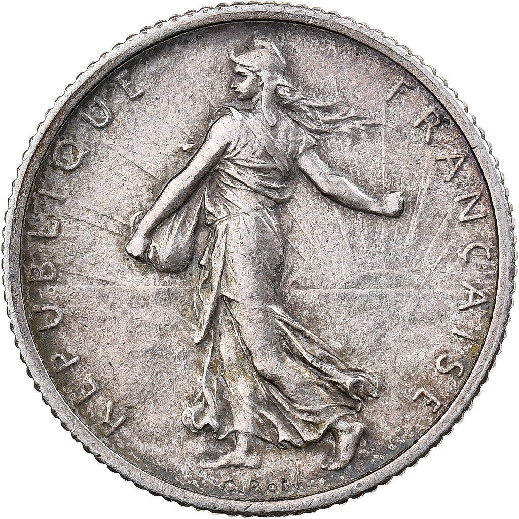 France, Franc, Semeuse, 1920, Paris, Silver, , Gadoury:467, KM:844.1