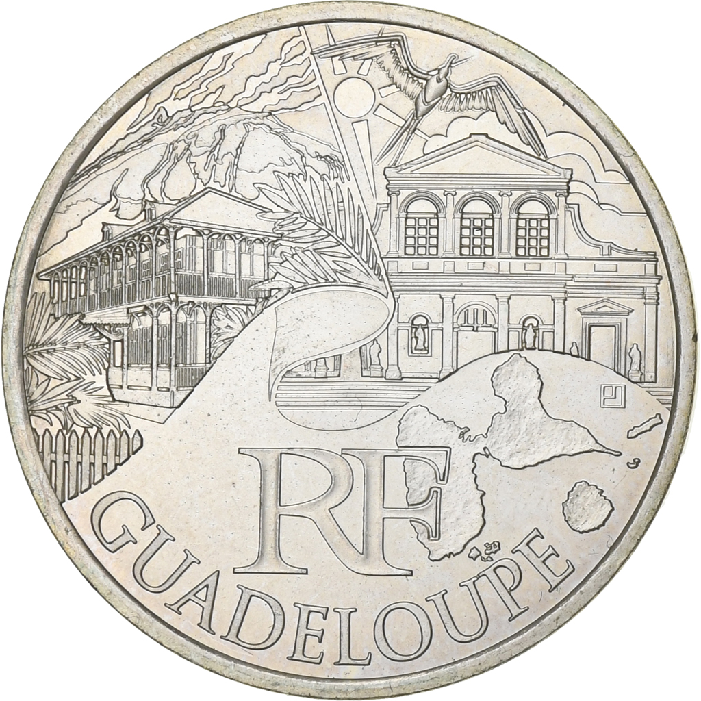 France, 10 Euro, Euros des régions, 2011, Paris, Argent, SUP, KM:1737