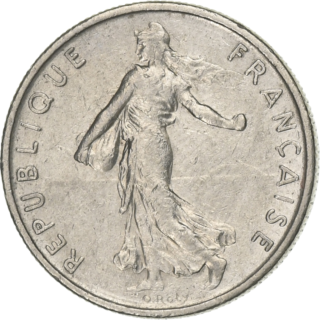 France, 1/2 Franc, Semeuse, 1966, Paris, Nickel, , Gadoury:429
