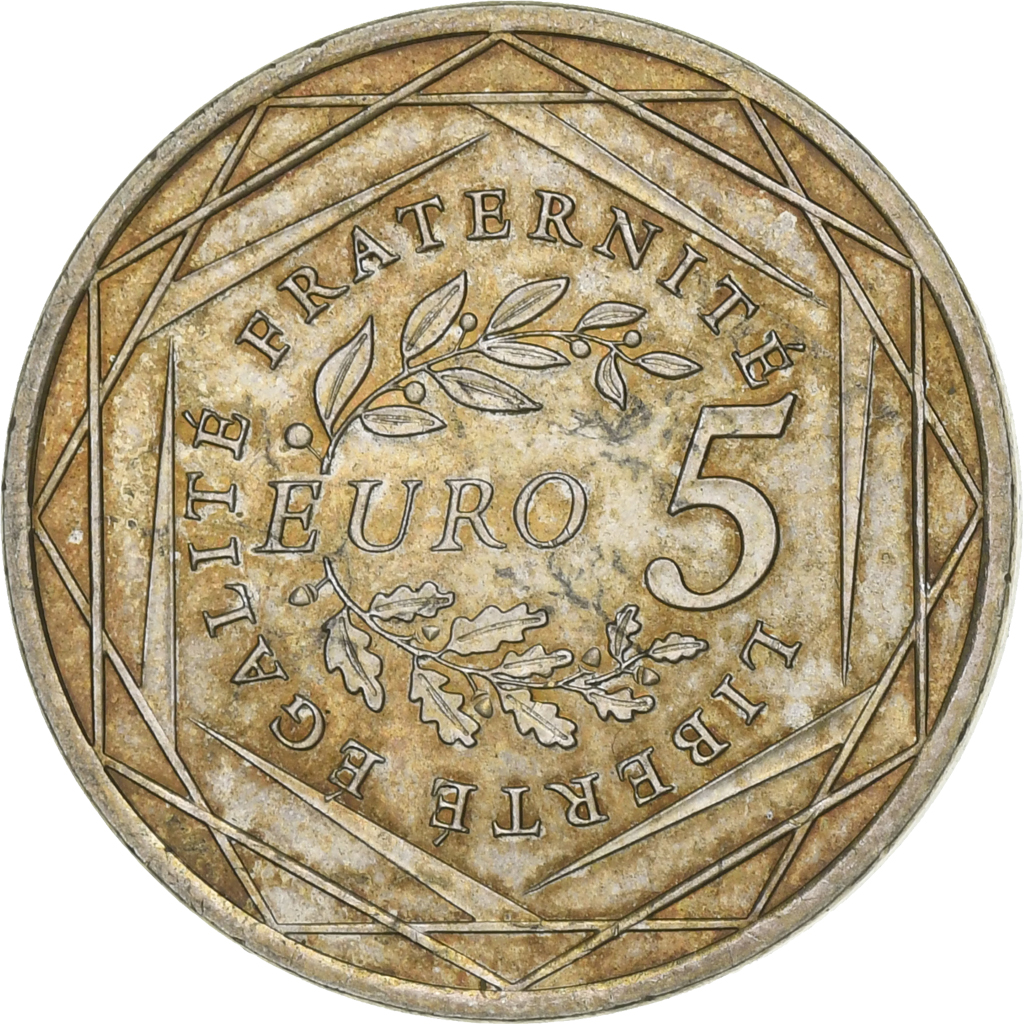 France, 5 Euro, 2008, Semeuse, , Silver, KM:1534