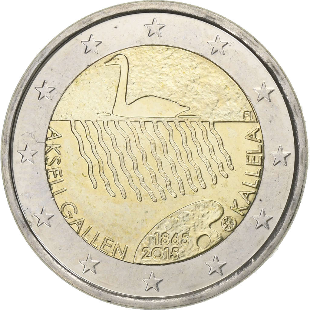 Finland, 2 Euro, 2015, , Bi-Metallic, KM:New