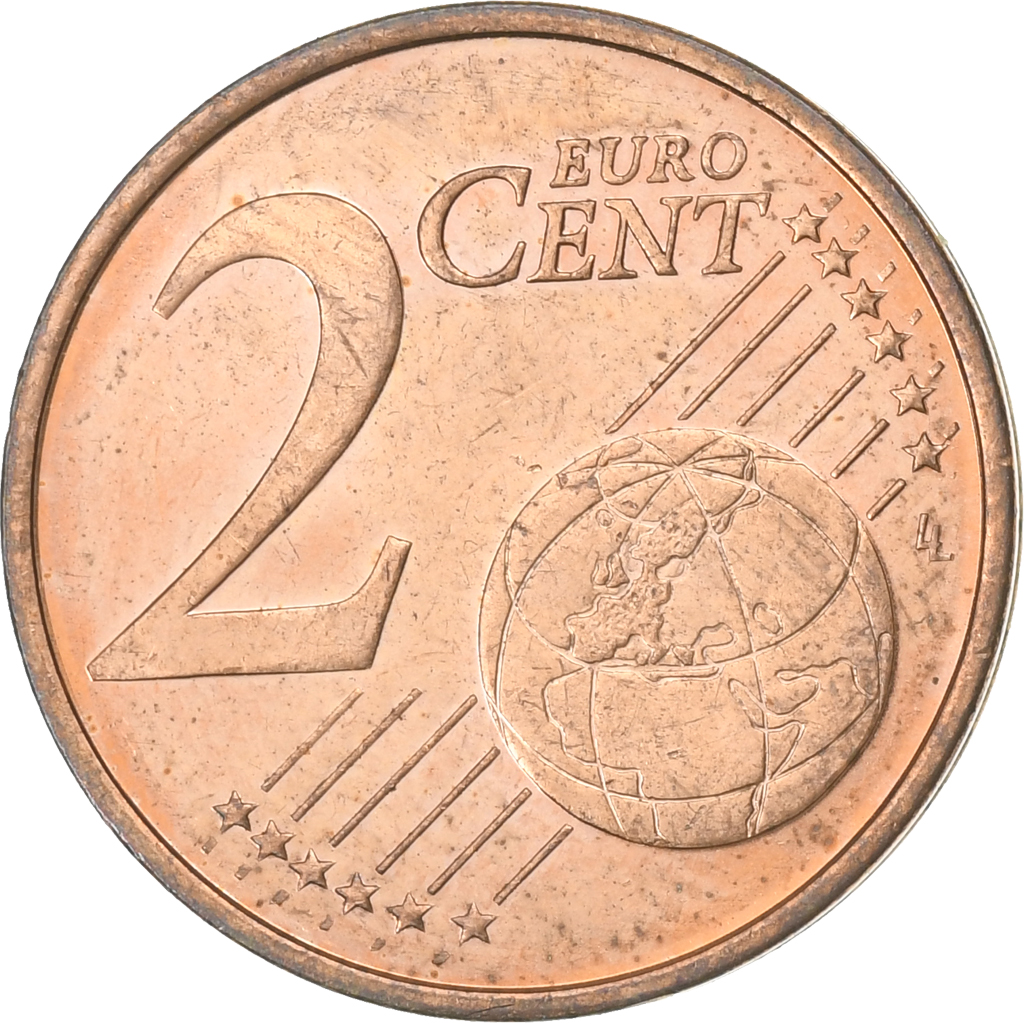 Slowenien, 2 Euro Cent, 2007, Copper Plated Steel, VZ