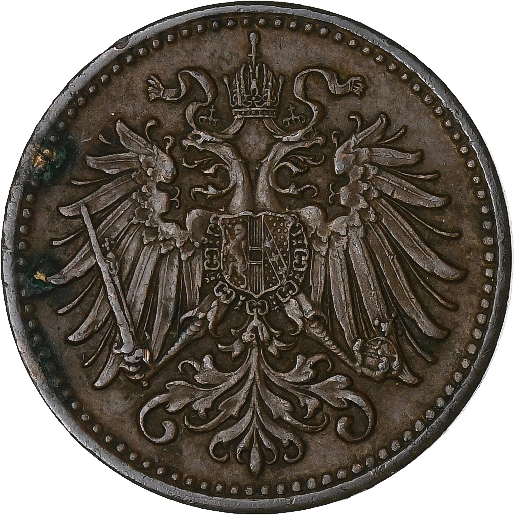 Austria, Franz Joseph I, Heller, 1901, , Bronze, KM:2800