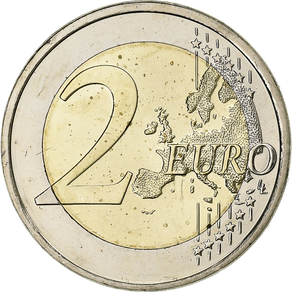 Finland, 2 Euro, 2015, 30 ans   Drapeau européen, MS, Bi-Metallic, KM:New