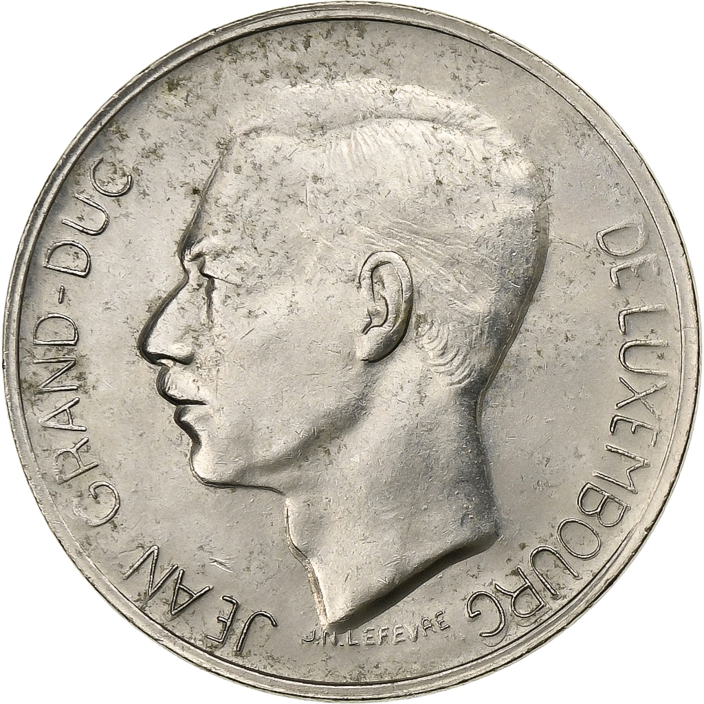 Luxembourg, Jean, 10 Francs, 1971, Nickel, , KM:57