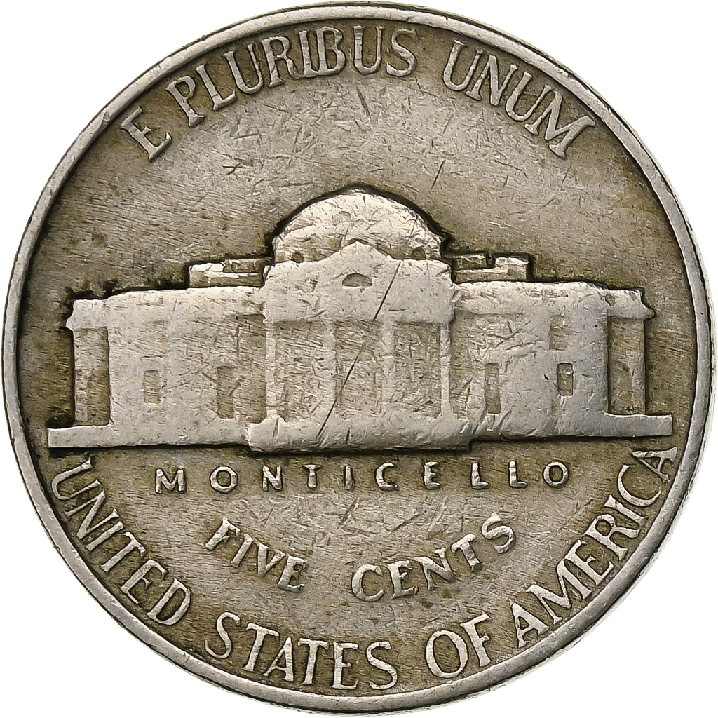 1260563] United States, 5 Cents, Jefferson Nickel, 1946, U.S. Mint