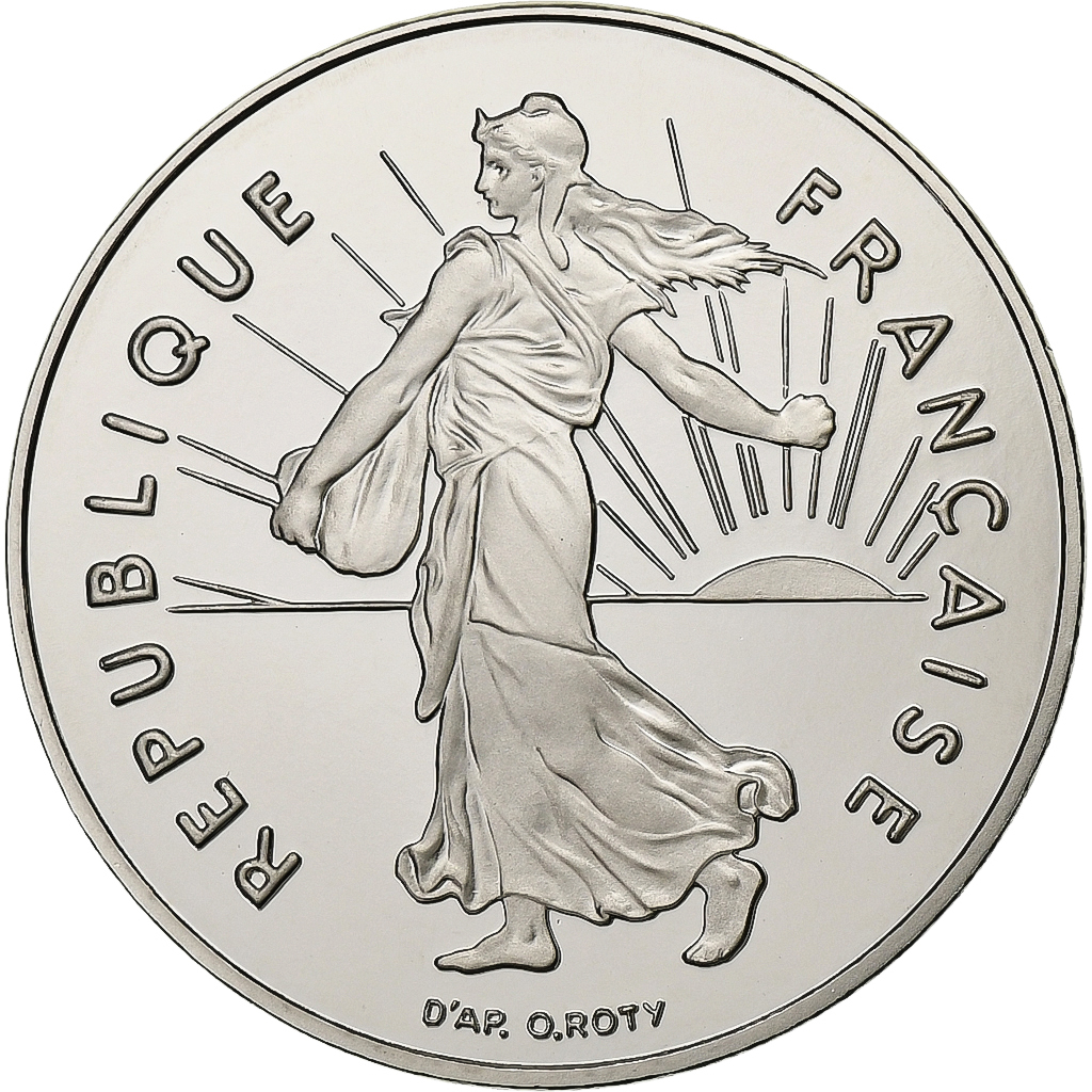 France, Franc, Semeuse, 1993, Paris, Proof, Nickel, , Gadoury:474b