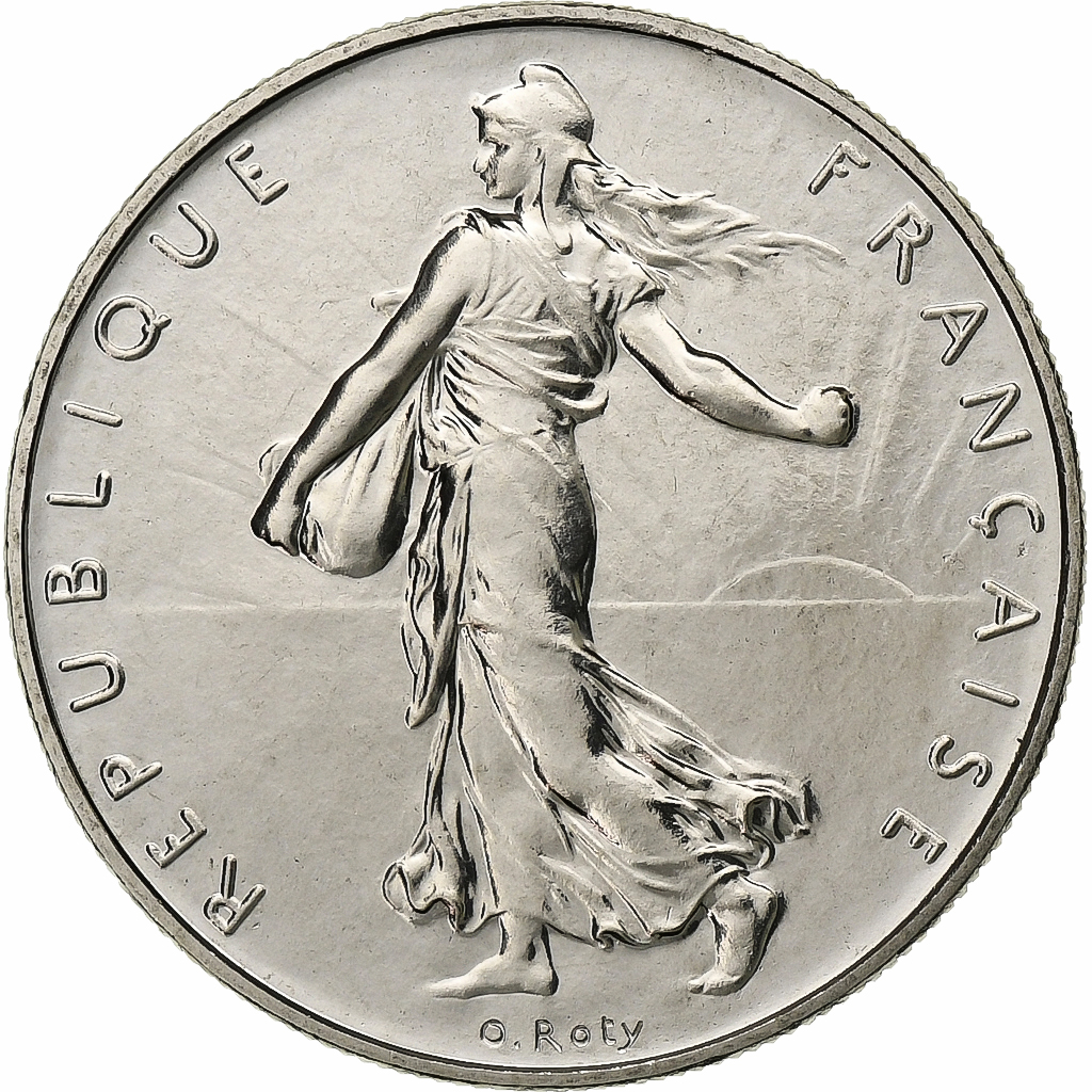 France, Franc, Semeuse, 1990, FDC, Nickel, , Gadoury:474, KM:925.1