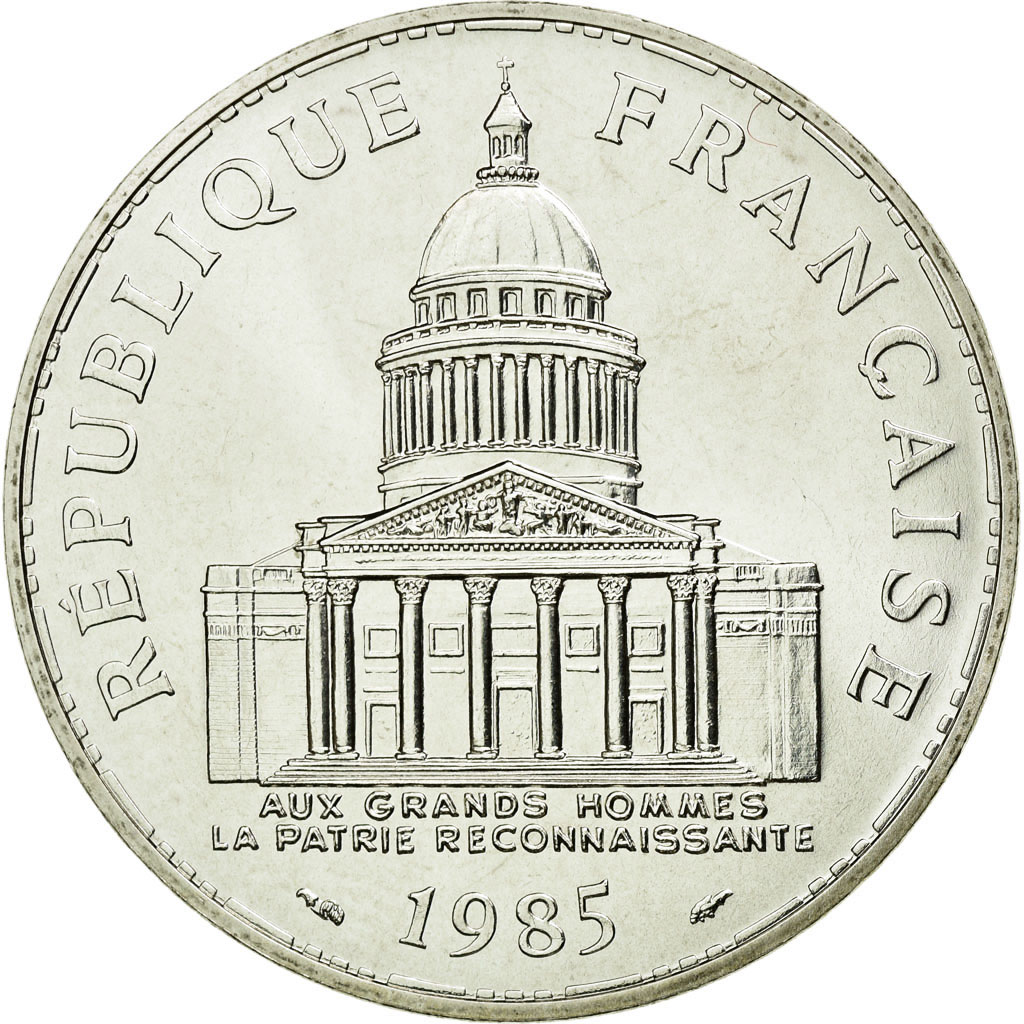 Coin, France, Panthéon, 100 Francs, 1985, Paris, , Silver, Gadoury:898