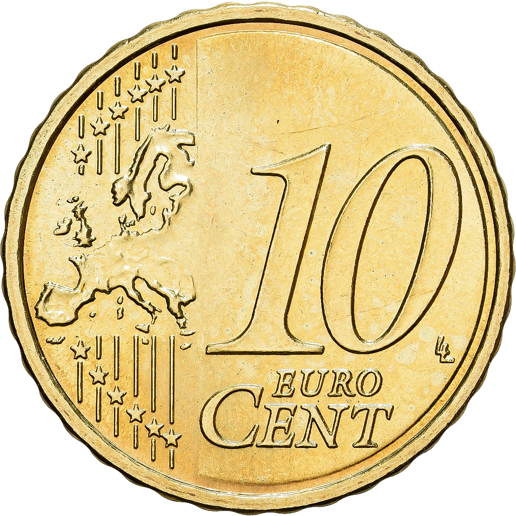 Slowakei, 10 Euro Cent, 2012, Kremnica, BU, STGL, Nordic gold, KM:98