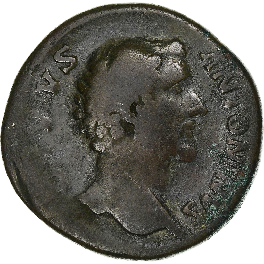 Divus Antoninus Pius, Sestertius, 161, Rome, Bronze, , RIC:1266
