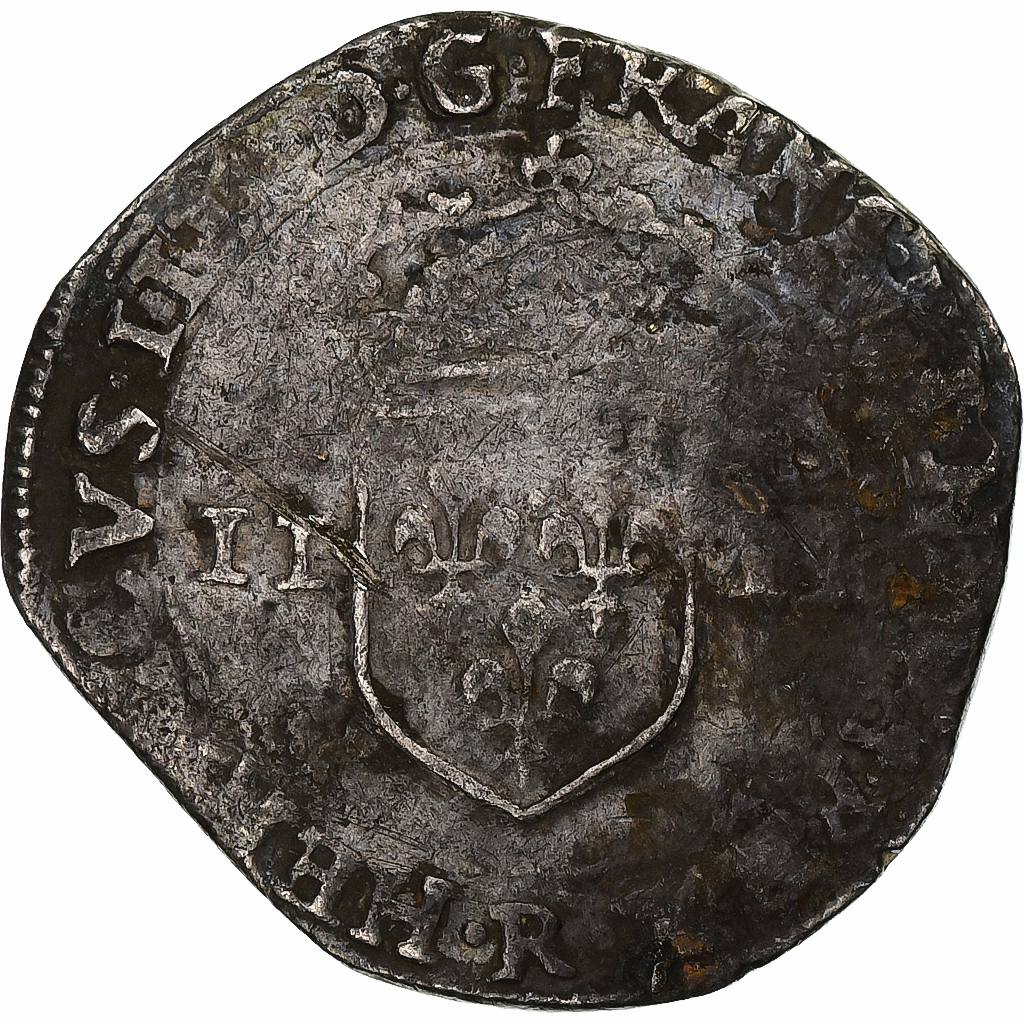 France, Henri IV, 1/4 Ecu, 1603, Villeneuve-lès-Avignon, 4th type, Silver