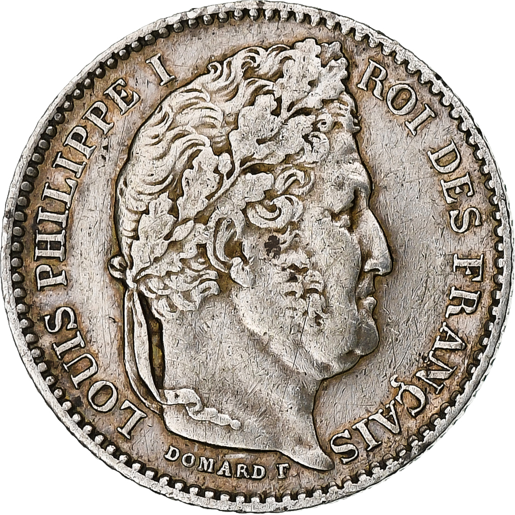 France, Louis-Philippe I, 25 Centimes, 1846, Lille, Silver, 