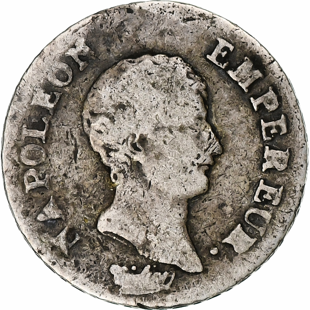 France, Napoleon I, Quart, AN 13, Bordeaux, Silver, , Gadoury:346