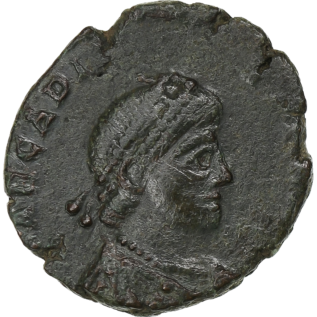 Arcadius, Follis, 395-408, Uncertain Mint, Bronze, 