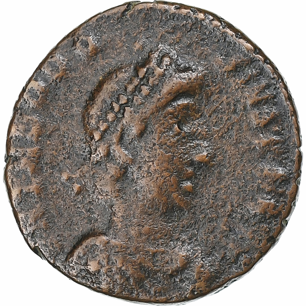Theodosius I, Follis, 379-395, Uncertain Mint, Bronze, 