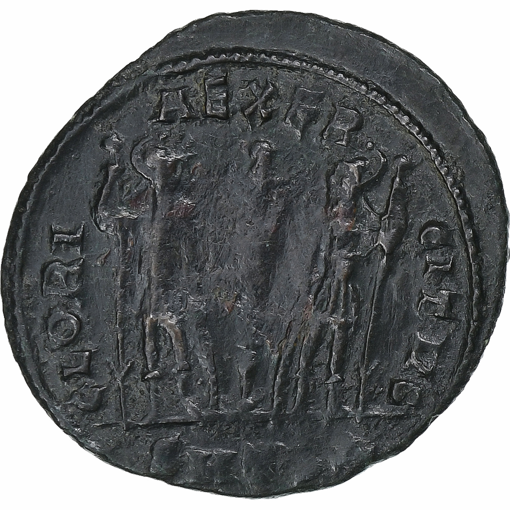Delmatius, Follis, 336-337, Thessalonica, Bronze, , RIC:227