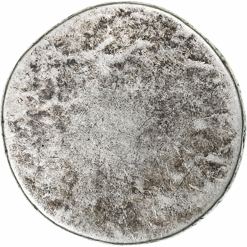 Cambodia, Norodom I, 2 Pe, 1/2 Fuang, ND (1847-1860), Silver, 