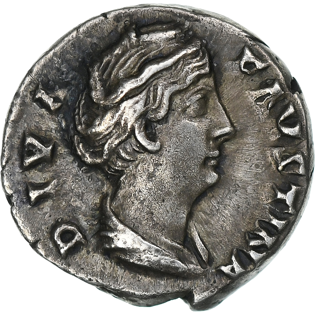 Diva Faustina I, Denarius, 141, Rome, Silver, , RIC:362