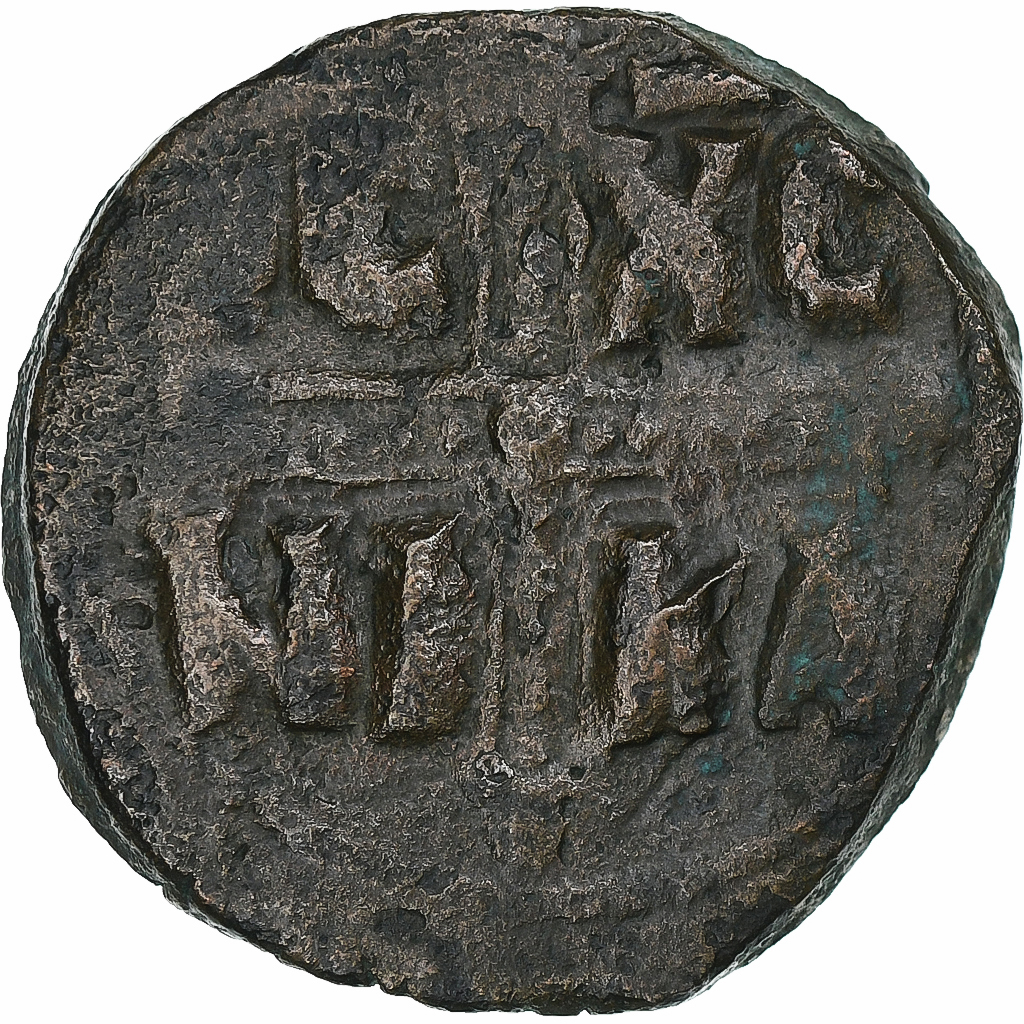 Time of Michael IV, Follis, 1034-1041, Constantinople, Bronze, 