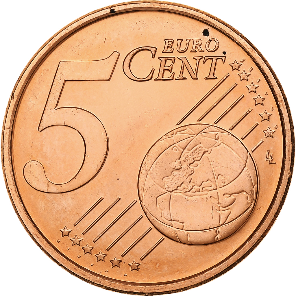 San Marino, 5 Euro Cent, 2004, Rome, Copper Plated Steel, 