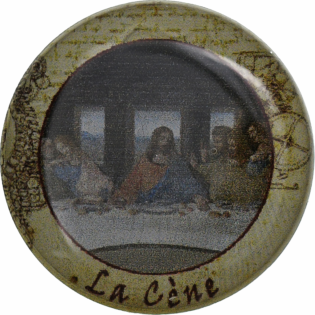 Italy, Token, Léonard de Vinci - La Cène, Nickel, 