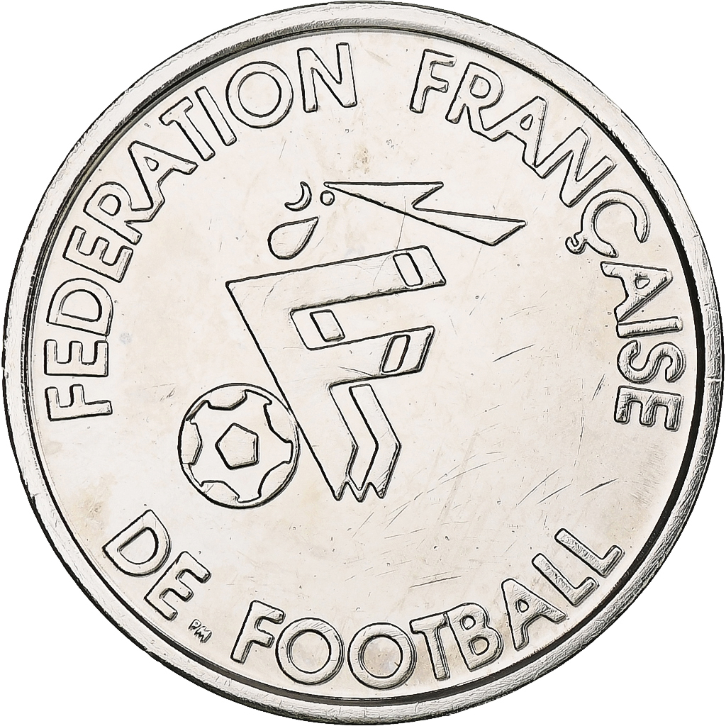 France, Token, Equipe de France de Football,Guivarc'h, attaquant, 1998, Nickel