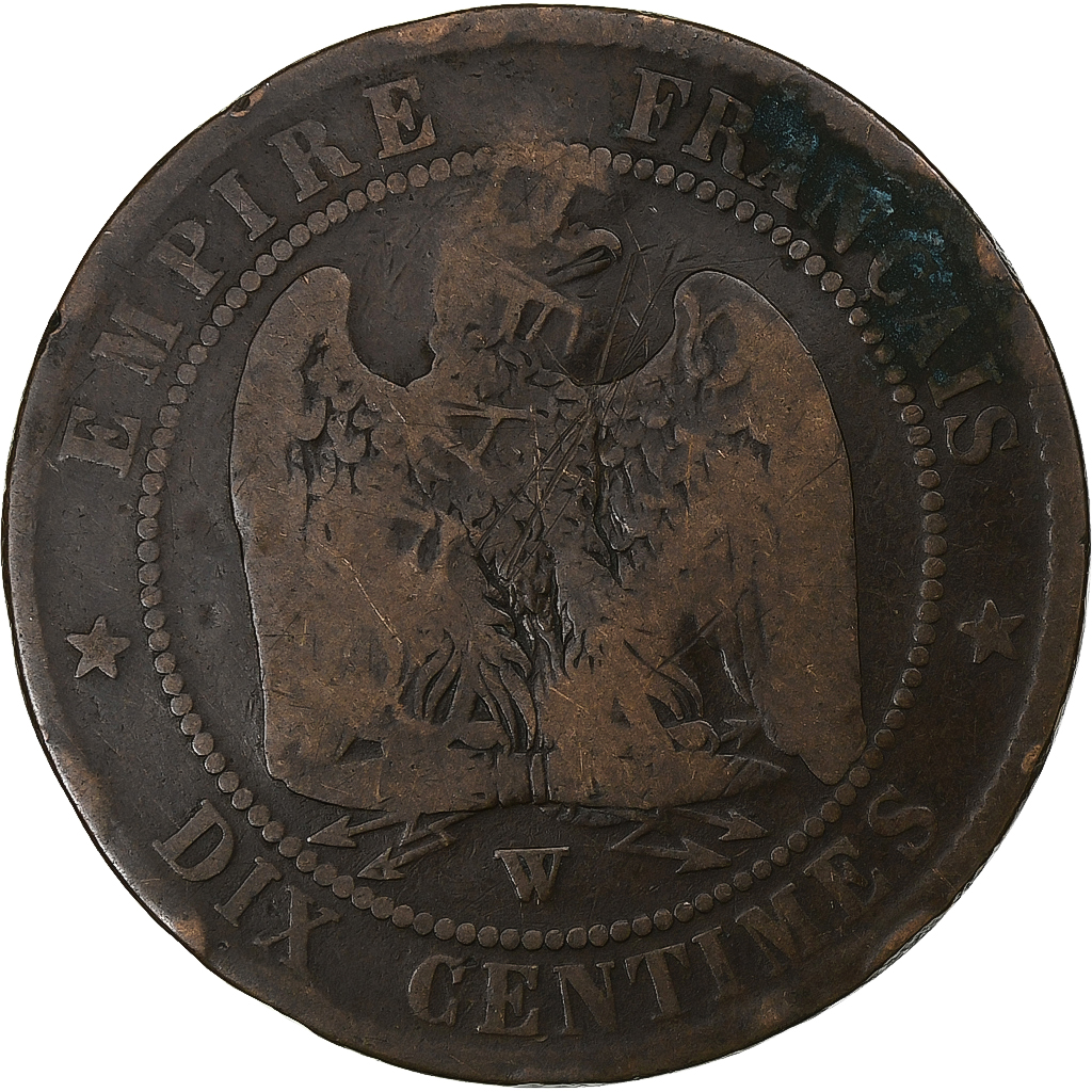 United Kingdom, Token, 10 Centimes Napoléon III, Contremarque Pears Soap, n.d.