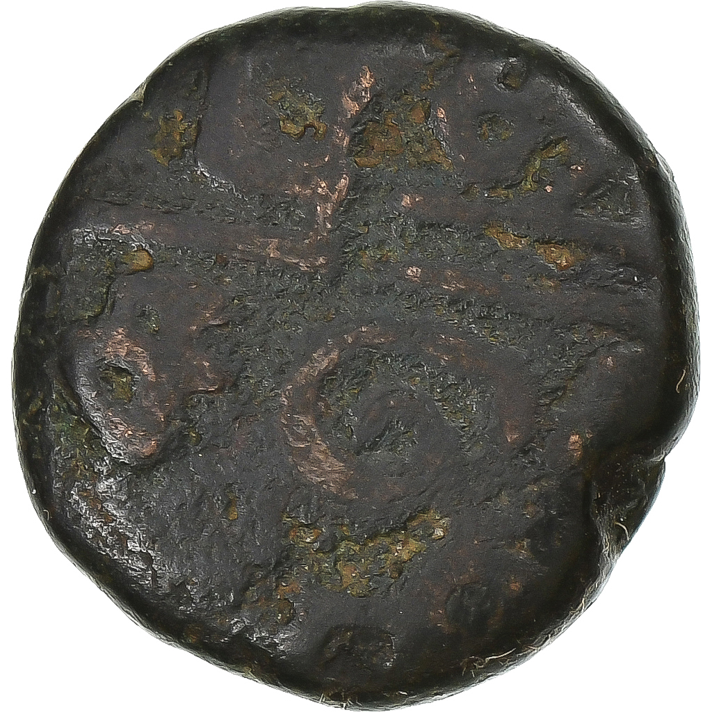 French India, Louis XV, Doudou, n.d. (1715-1774), Pondicherry, Bronze, 