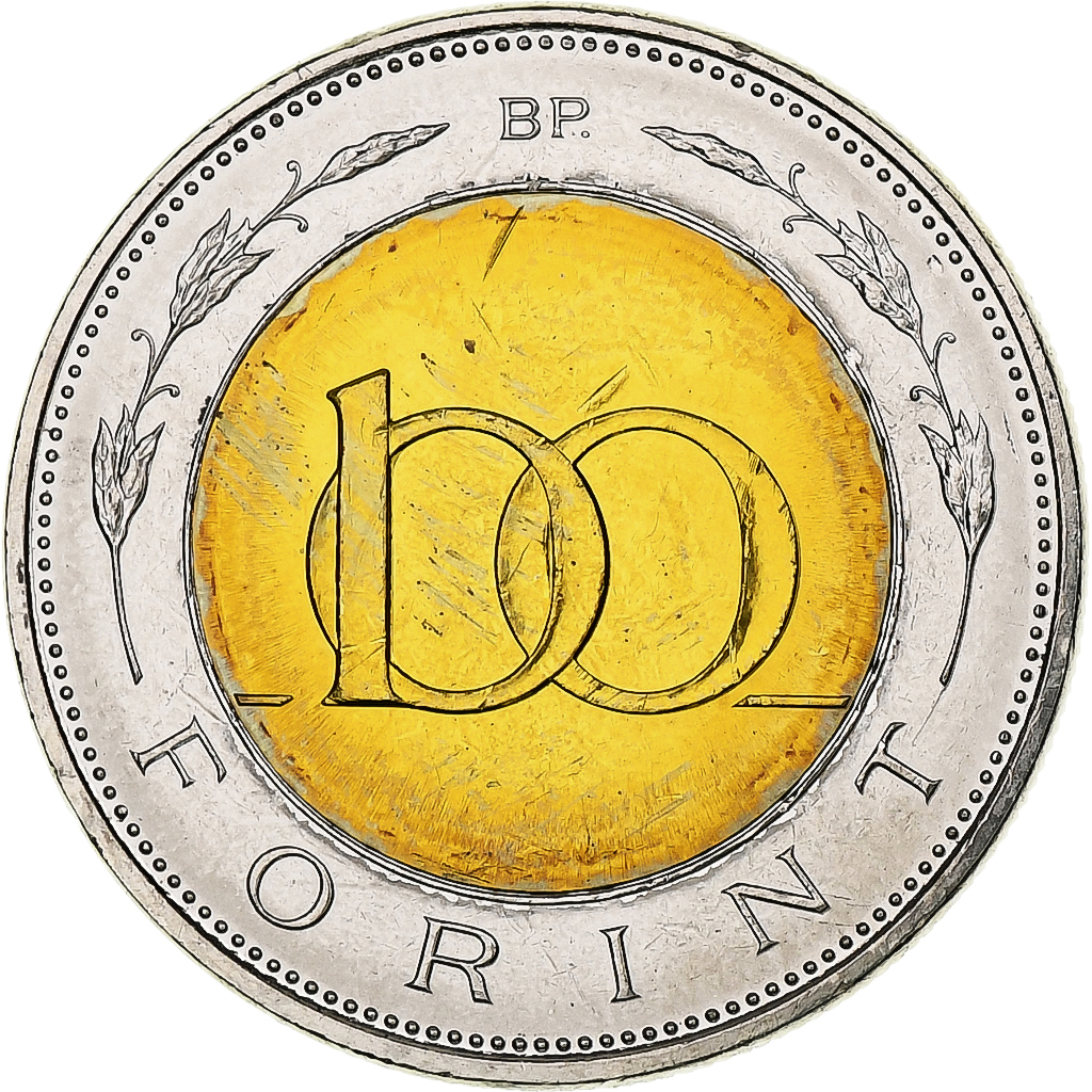 Hungary, 100 Forint, Szaz, 2007, Budapest, Bi-Metallic, , KM:721
