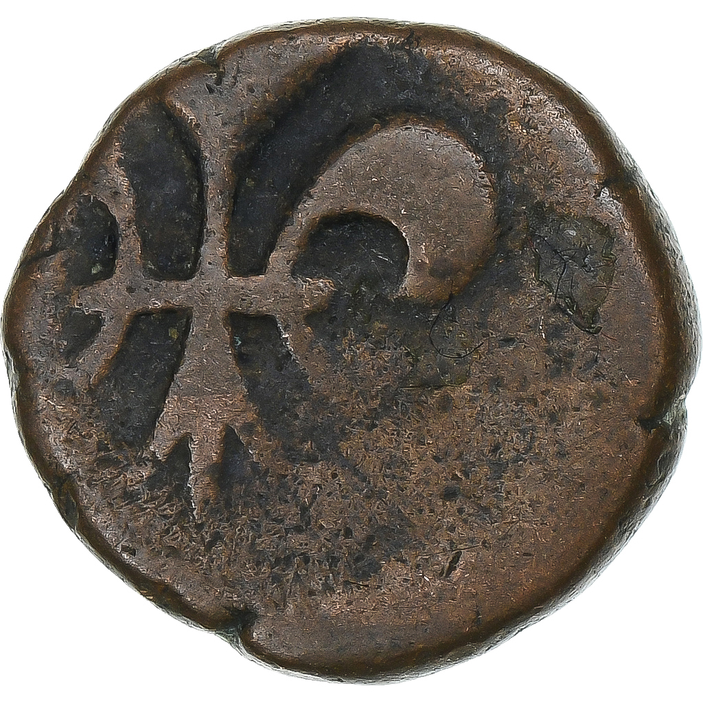 French India, Louis XV, Doudou, n.d. (1715-1774), Pondicherry, Bronze, 